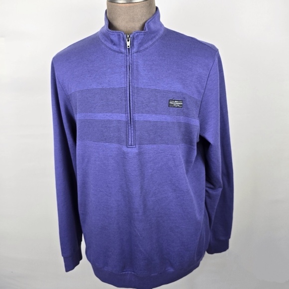 TravisMathew - Golf Pullover Quarter Zip Sweater Mens XL - Picture 1 of 9